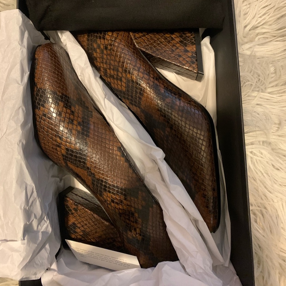 DRIES VAN NOTEN BROWN WOMANS SHOES